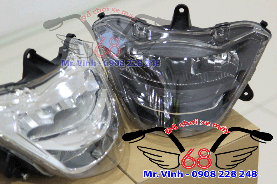 Hình ảnh: hệ thống đèn led 2 tầng siêu sáng cao cấp chuyên dành cho các dòng xe tay ga sh độ đẹp giá rẻ tại tphcm Hình ảnh: hệ thống đèn led 2 tầng siêu sáng cao cấp chuyên dành cho các dòng xe tay ga sh độ đẹp giá rẻ tại tphcm