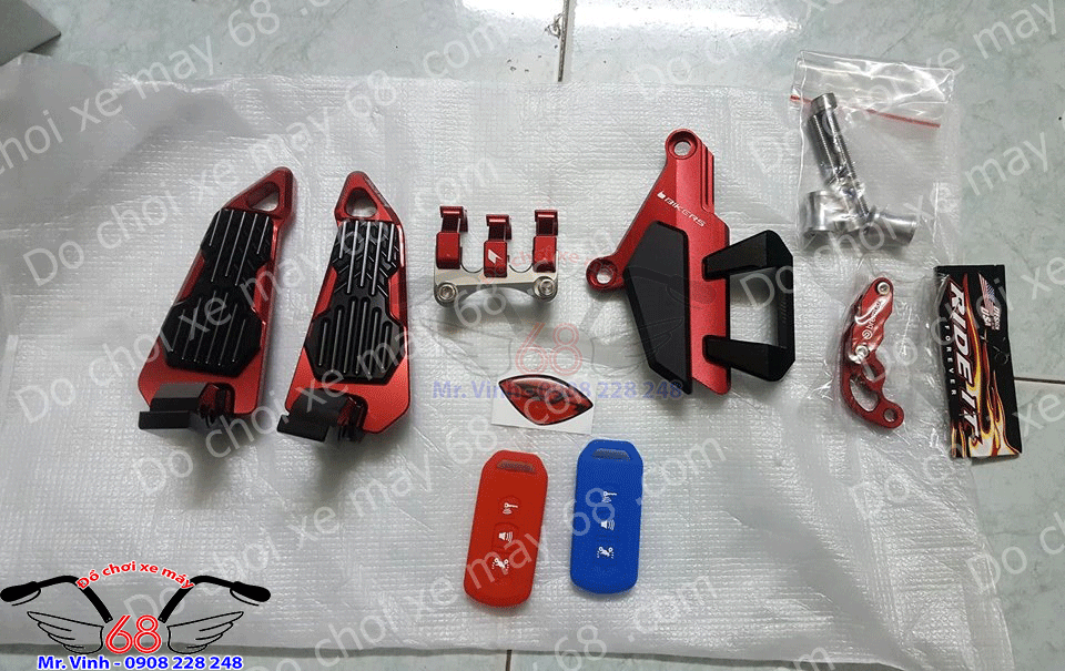 Hình ảnh: Bộ gác chân, pát che heo dầu, pát dây dầu, CNC cực đẹp giá rẻ tại shop 68 TPHCM Q1 Hình ảnh: Bộ gác chân, pát che heo dầu, pát dây dầu, CNC cực đẹp giá rẻ tại shop 68 TPHCM Q1