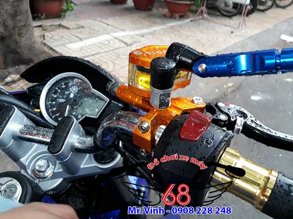 Hình ảnh: cùm tay thắng Brembo màu cam ráp cho nhiều loại xe Hình ảnh: cùm Brembo màu cam ráp cho nhiều loại xe