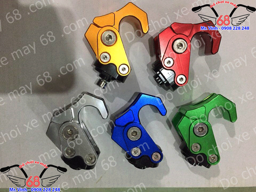 Hình ảnh: Móc treo đồ Biker đủ màu giá rẻ tại shop 68 TPHCM Q1 Hình ảnh: Móc treo đồ Biker đủ màu giá rẻ tại shop 68 TPHCM Q1