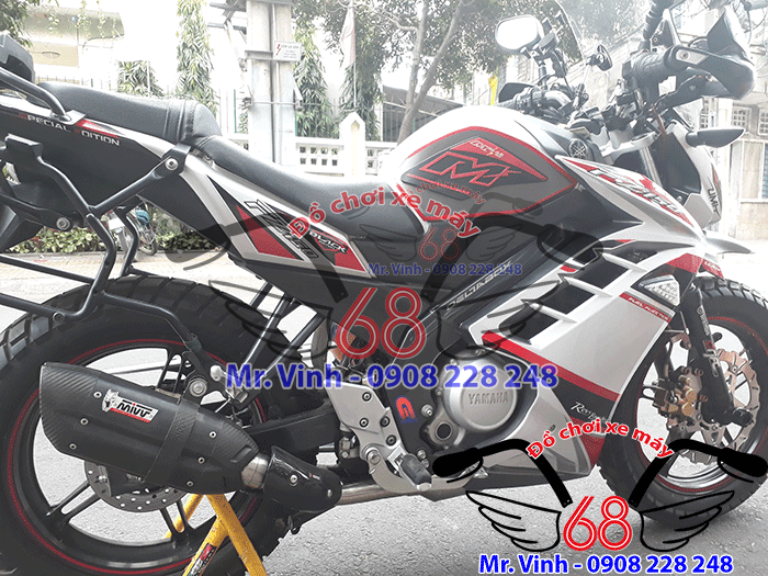 Hình ảnh: Cận cảnh xe FZ độ cực đẹp tại Shop đồ chơi xe máy 68 TpHCM Q1