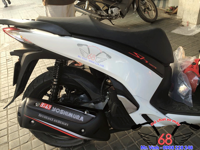 Hình ảnh: Ốp pô sh 300 lắp cho xe sh việt Nam, 150i, 125i, 2012, 2013, 2014, 2015, 2016, 2017 mới nhất thị trường giá rẻ tại TPHCM Hình ảnh: Ốp pô sh 300 lắp cho xe sh việt Nam, 150i, 125i, 2012, 2013, 2014, 2015, 2016, 2017 mới nhất thị trường giá rẻ tại TPHCM