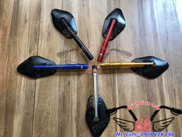 Hình ảnh: Gương chiếu hậu Rizoma Elic 5 màu chủ đạo gắn cho SH cực sang giá rẻ tại shop 68 TPHCM Hình ảnh: Gương chiếu hậu Rizoma Elic 5 màu chủ đạo gắn cho SH cực sang giá rẻ tại shop 68 TPHCM