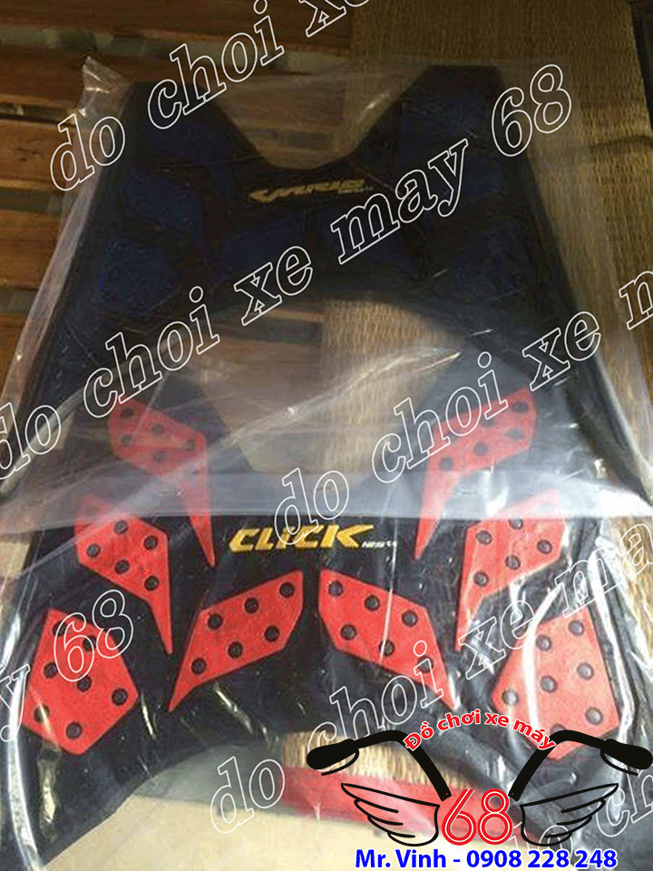 Hình ảnh: Thảm lót chân hàng Thái Lan dành cho xe Click 125 giá rẻ tại shop 68 TPHCM Hình ảnh: Thảm lót chân hàng Thái Lan dành cho xe Click 125 giá rẻ tại shop 68 TPHCM