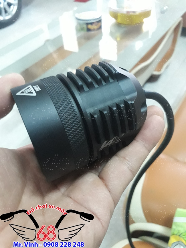 Hình ảnh: Đèn led trợ sáng L4X gắn chân gương giá rẻ tại shop 68 TPHCM Q1