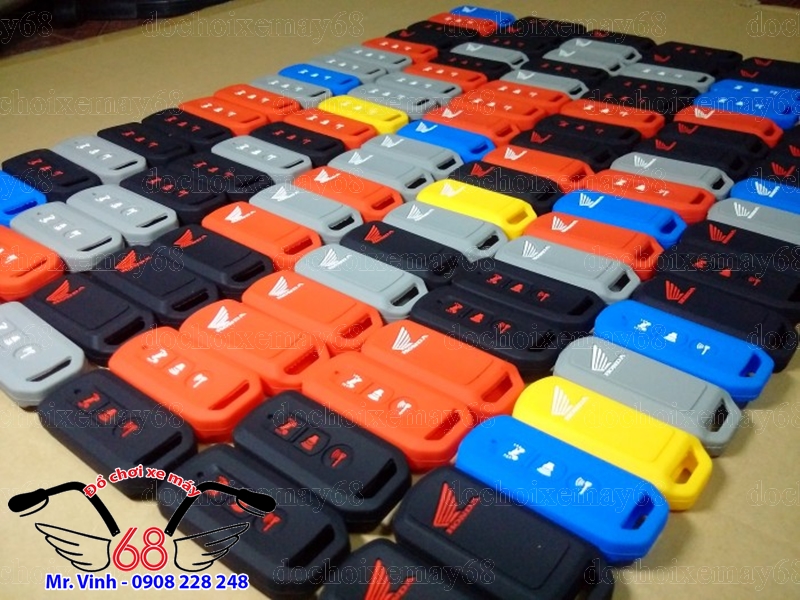 Hình ảnh: Smartkey HONDA bao khóa cao su chất lượng tại shop 68 TPHCM Q7 Hình ảnh: Bọc cao su chìa Smartkey đủ màu giá rẻ tại shop 68 TPHCM Q7
