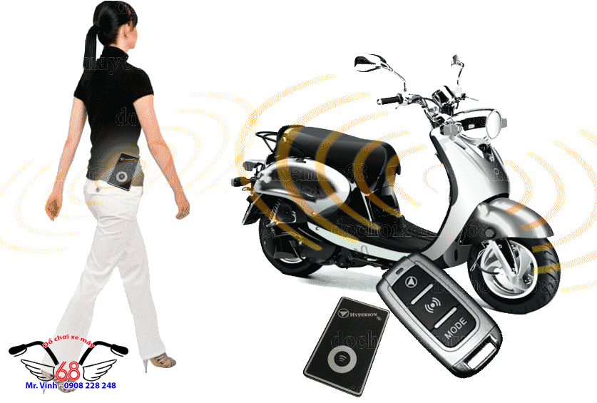Hình ảnh: Khóa nhận dạng chủ xe HYPERION tự động chống trộm chống cướp tốt nhất tại shop 68 TPHCM Q1 Hình ảnh: Khóa nhận dạng chủ xe HYPERION tự động chống trộm chống cướp tốt nhất tại shop 68 TPHCM Q1