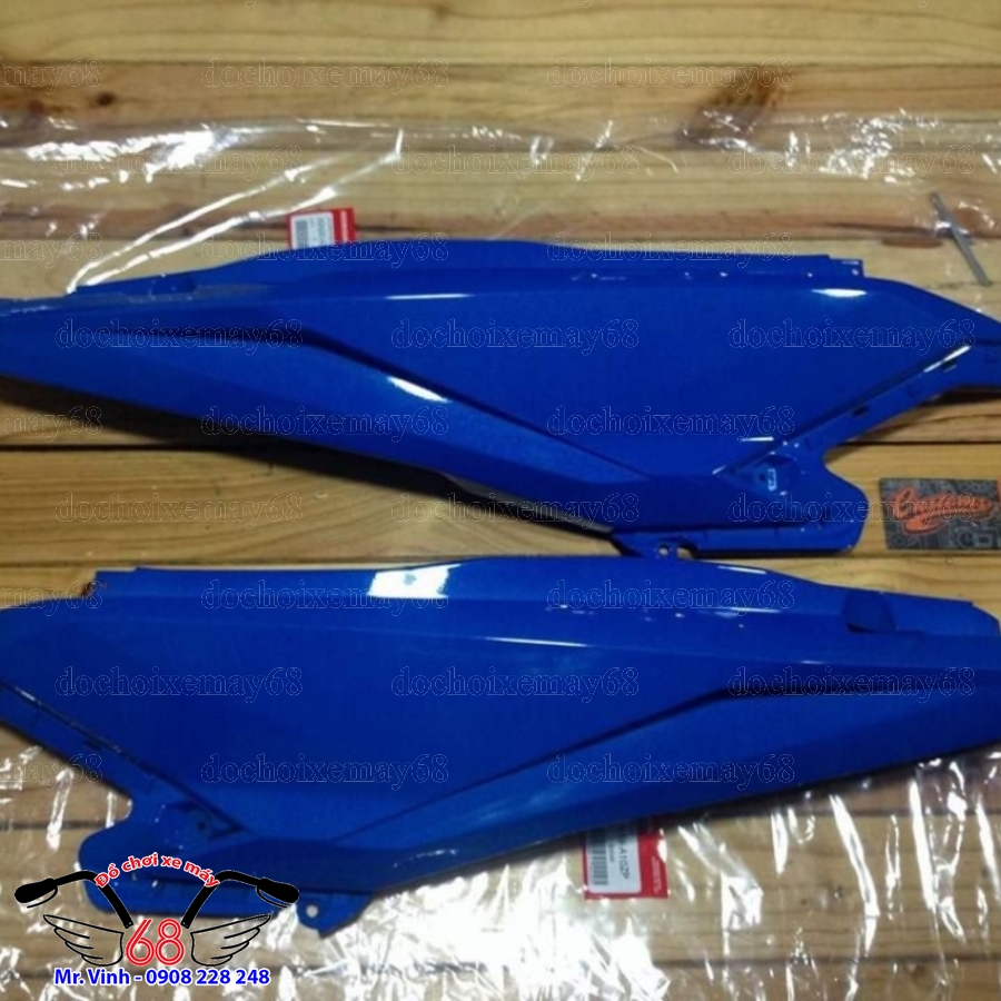 Hình ảnh: Bộ yếm bụng sau xe Vario màu xanh dương giá rẻ tại shop 68 TPHCM