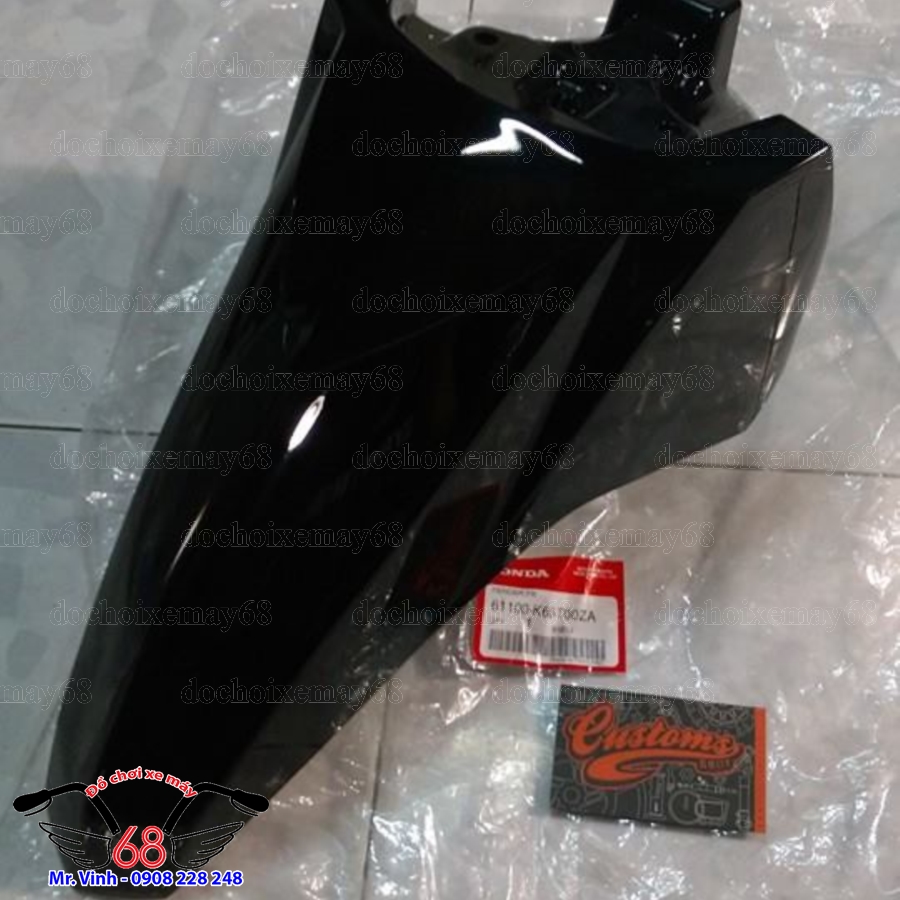 HÌnh ảnh: Dè trước xe Vario 150 màu đen tại shop 68 Q1 HÌnh ảnh: Dè trước xe Vario 150 màu đen tại shop 68 Q1