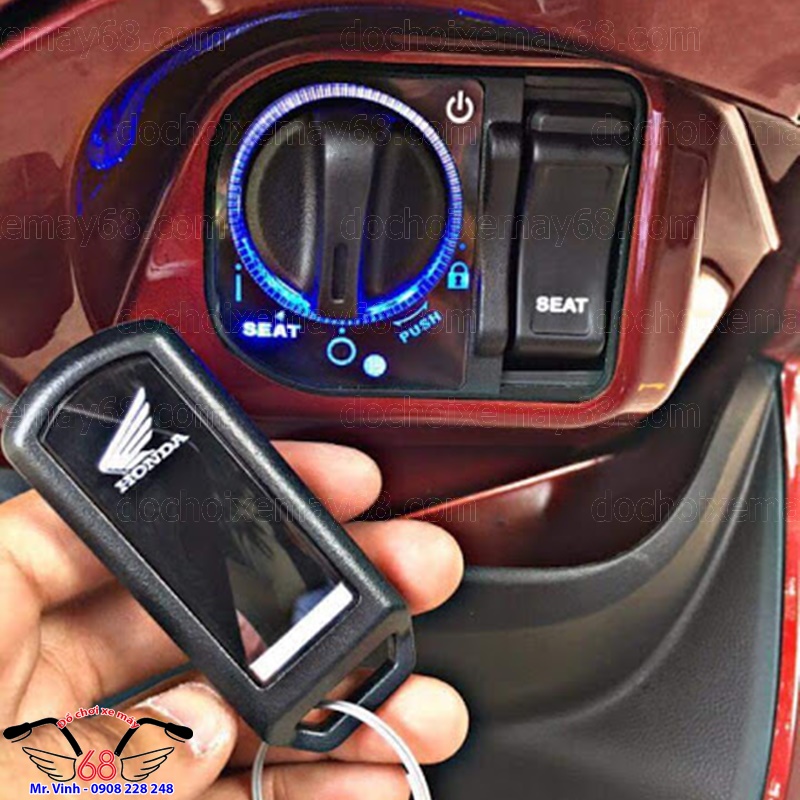 Hình ảnh: Độ khóa smartkey cho xe Visioncực đẹp sát khít Hình ảnh: Độ khóa smartkey cho xe Visioncực đẹp sát khít