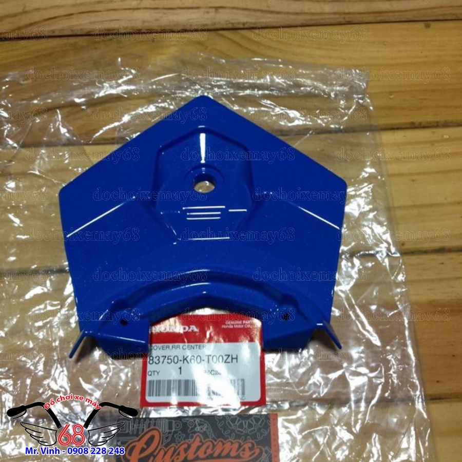 Hình ảnh: Đuôi rùa sau dàn áo Vario màu xanh giá rẻ tại shop 68 TPHCM Q7
